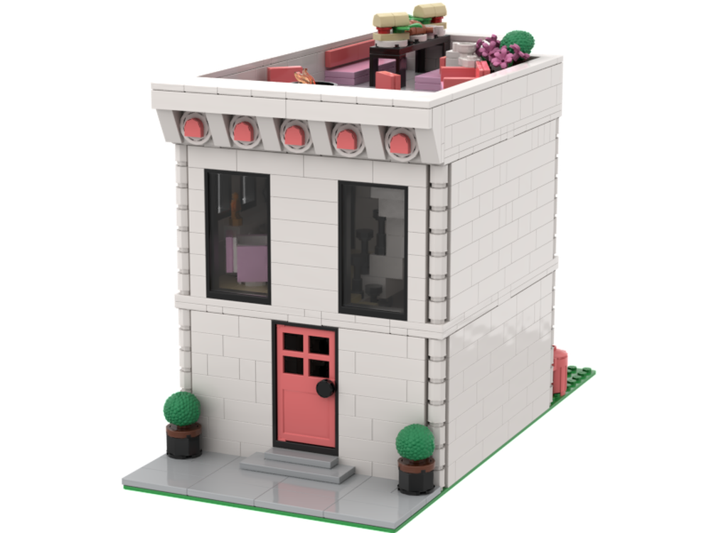 Lego Coral Townhouse
