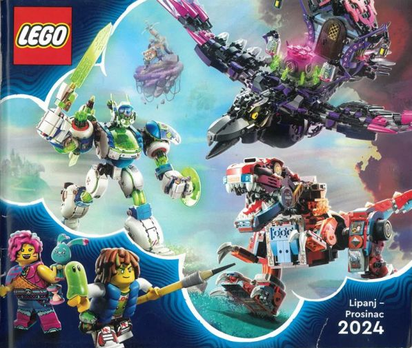 Lego 2024 Large Croatian / Bosnian June - December (6519352 - HR, 6519333 - HR for DE/A)