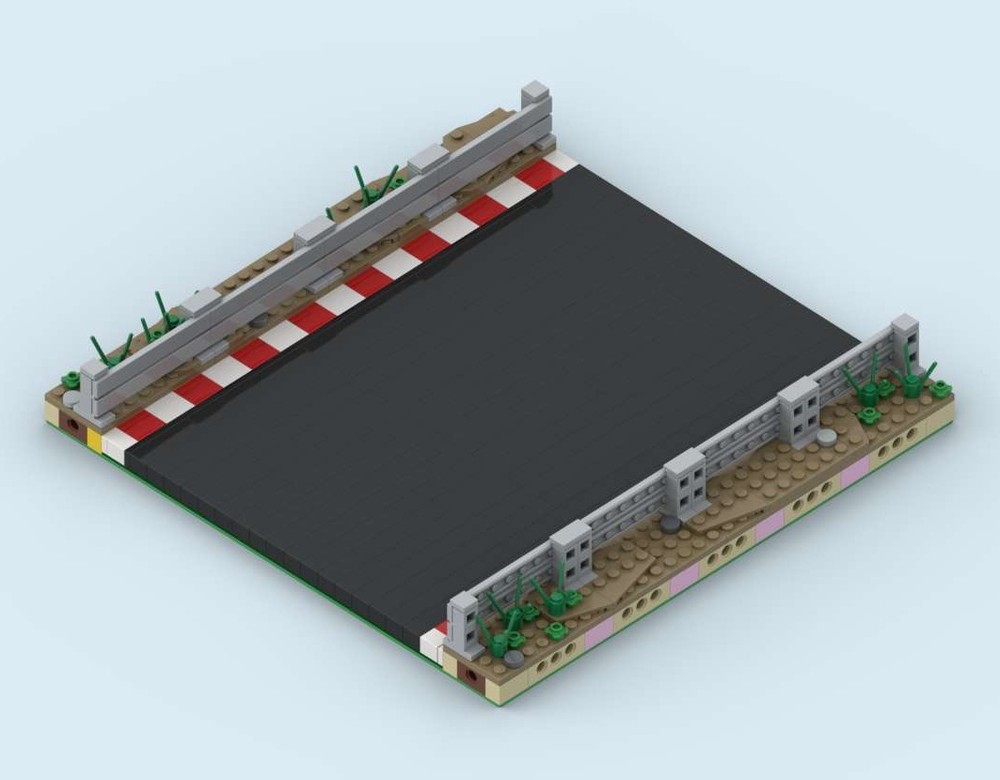 Lego MILS Racetrack Straight V1