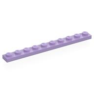 Lego Plate 1 x 10 / Lavender