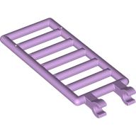 Lego Bar 7 x 3 with Double Clips (Ladder) [Round Clips] / Lavender
