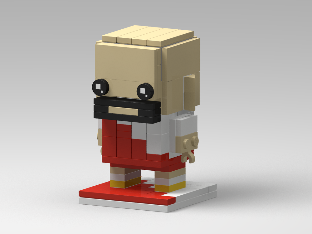 Lego Brickhead Mark van der Maarel