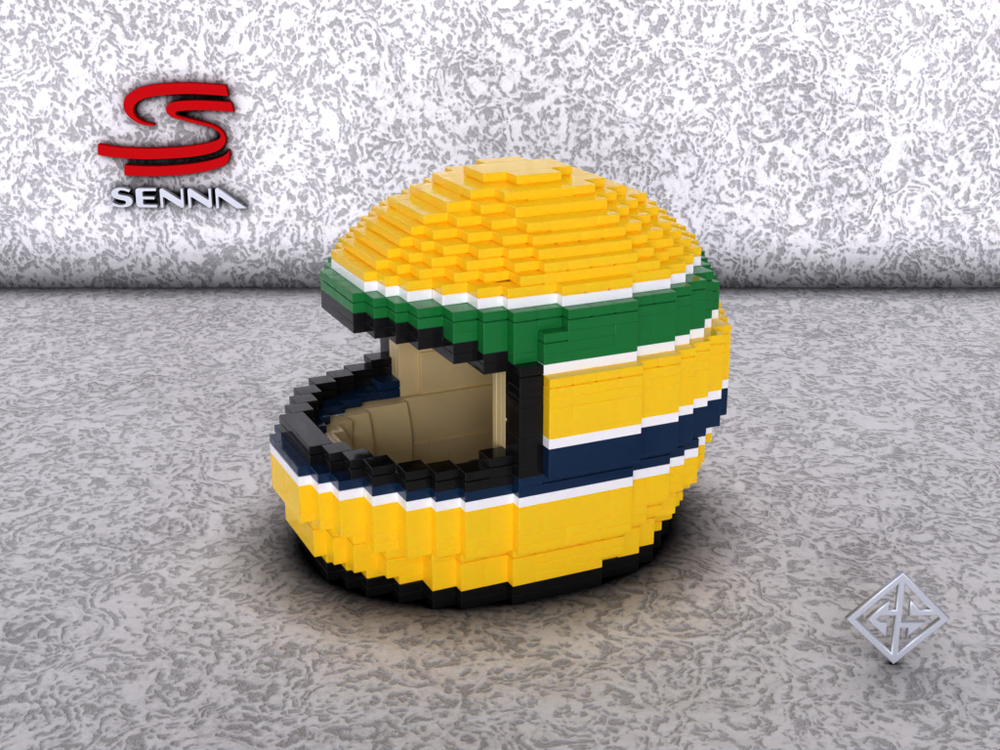 Lego Senna Helmet
