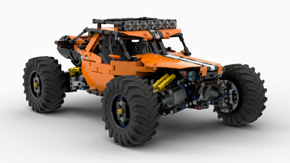 Lego 4WD RC Buggy - Orange