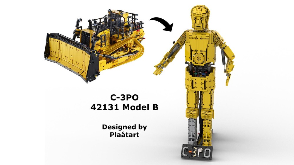 Lego 42131 Model B: C-3PO