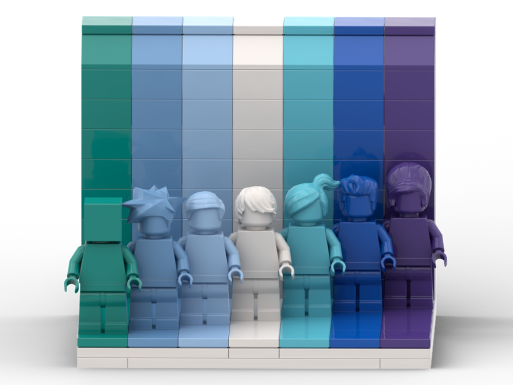 Lego 40516-1 Everyone is Awesome: Gay Men Variant
