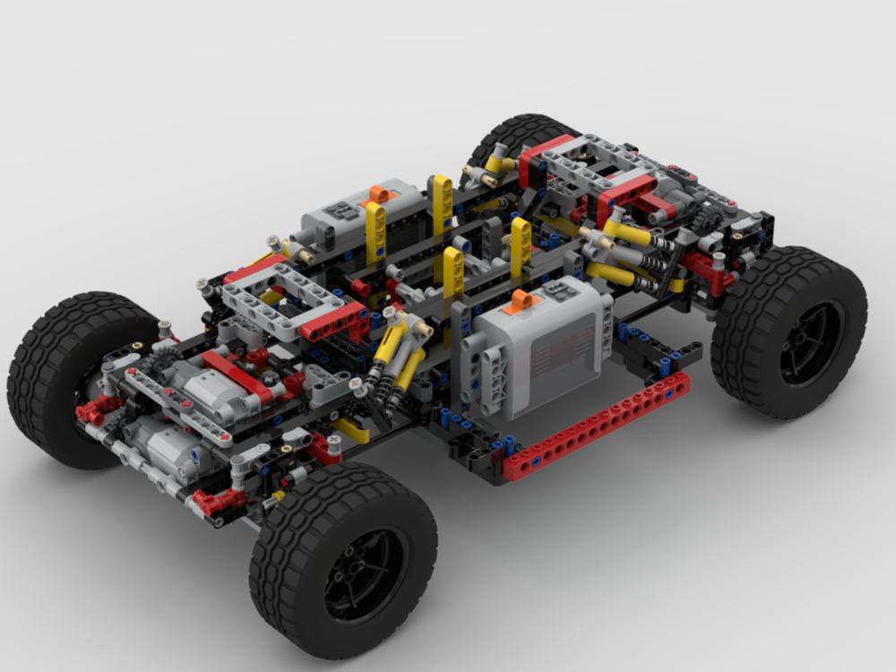 Lego 4x4x4 Truck Chassis