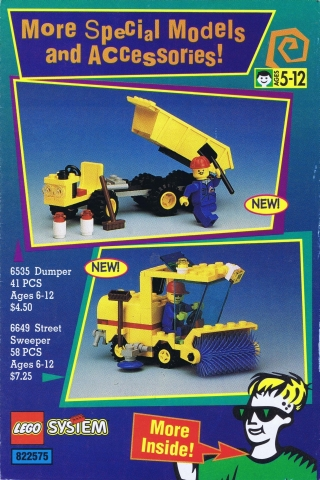 Lego 1995 Insert - Shop at Home - US (822575)