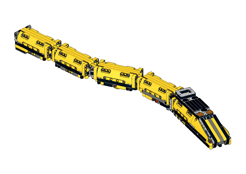 Lego Bullet Train