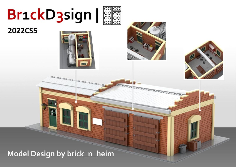 Lego Old Warehouse