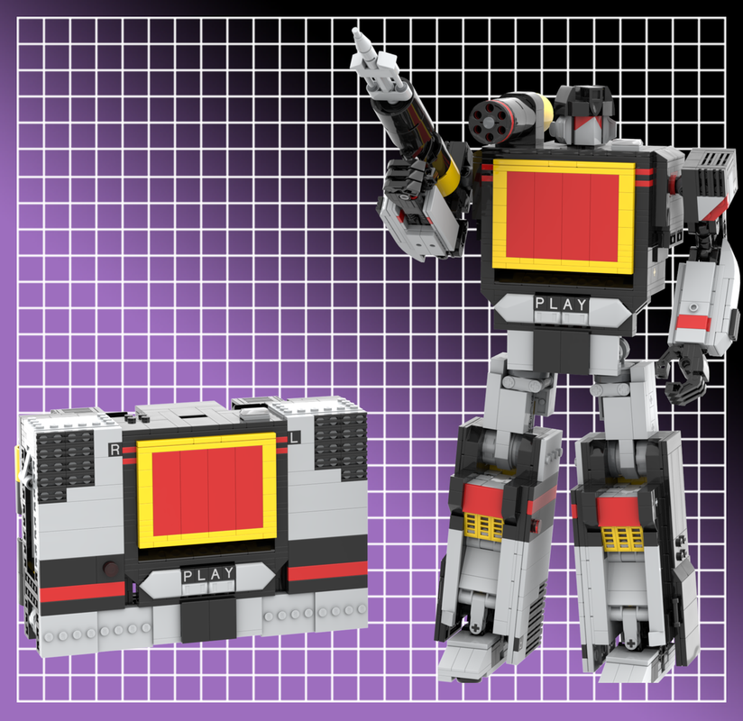 Lego Soundblaster - The upgraded version of Soundwave