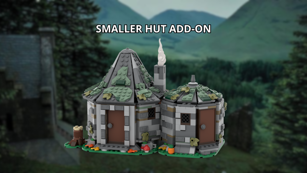 Lego HAGRlD HUT Expansion (Second Building)