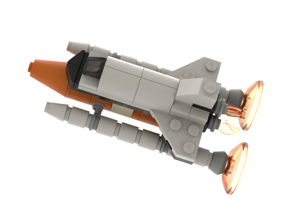 Lego Mini Space Shuttle - Modification of LEGO Set 11976