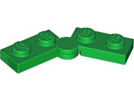 Lego Hinge Plate 1 x 4 Swivel (2429 / 2430) / Green