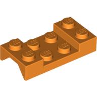 Lego Wheel Arch, Mudguard 2 x 4 Studded / Orange