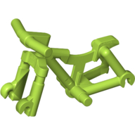 Lego Bicycle Frame / Lime