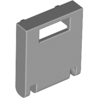Lego Box 2 x 2 x 2 Door with Slot / Light Bluish Gray