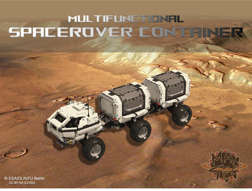 Lego Spacerover Container