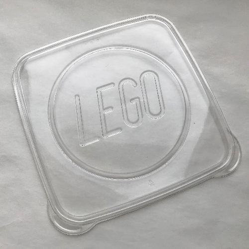 Lego Sorting Tray, DOTS, Lid / Trans-Clear