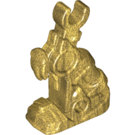 Lego Leg Mechanical (Hero Factory) / Pearl Gold