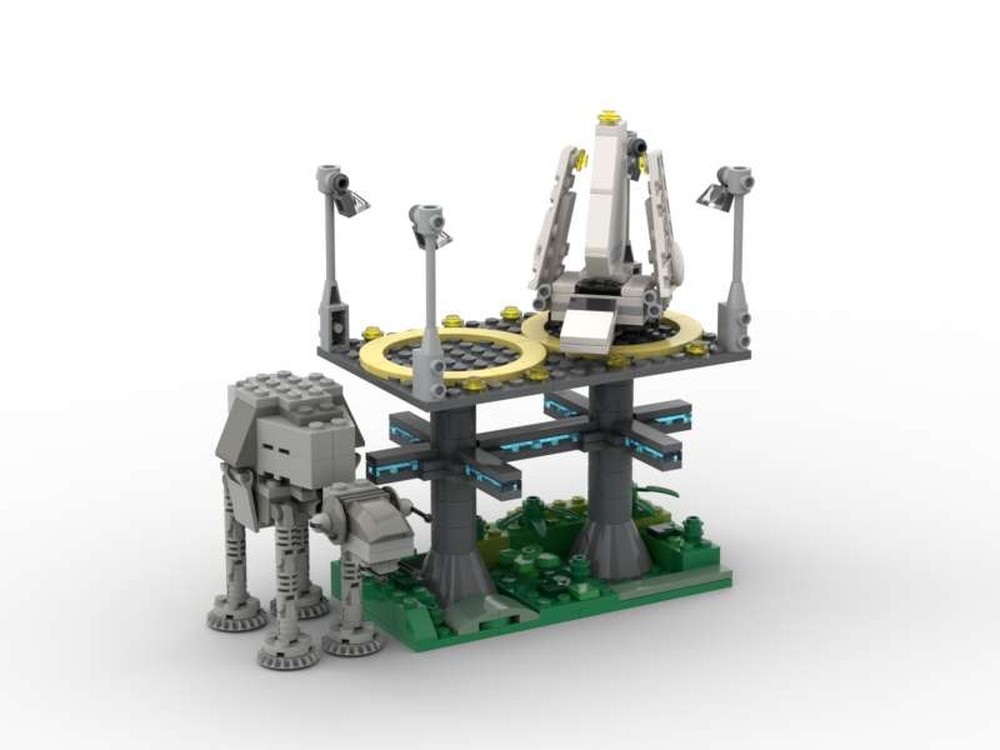 Lego Imperial Endor Landing Platform - Mini Scale