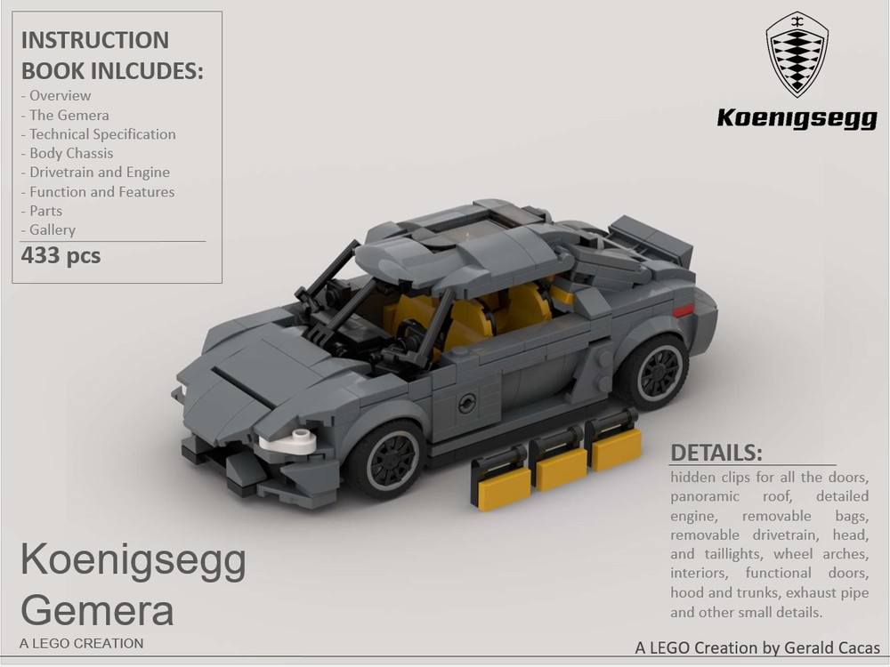 Lego Koenigsegg Gemera