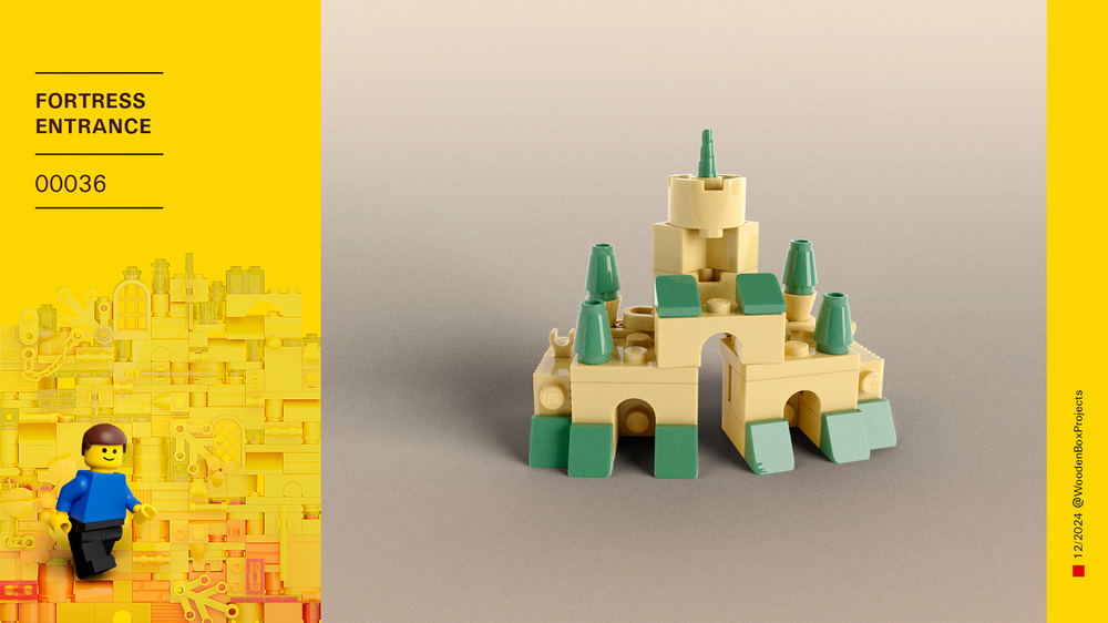 Lego Fortress Entrance