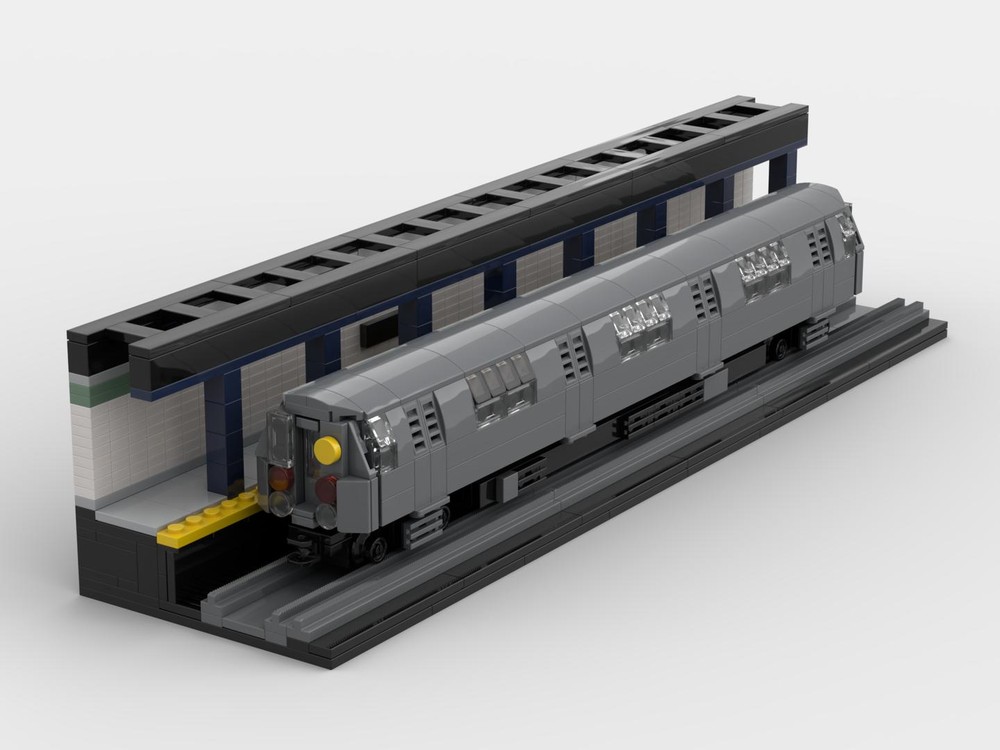 Lego NYC Subway Display (Broadway Line)