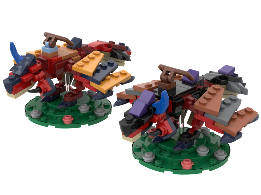 Lego Mini Skyscale Ratha & Ratha V