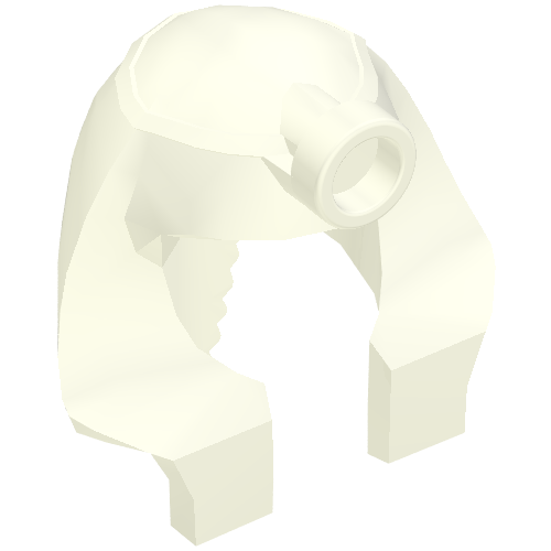 Lego Headdress Mummy [Type 1] / White