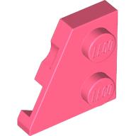 Lego Wedge Plate 2 x 2 Left / Coral