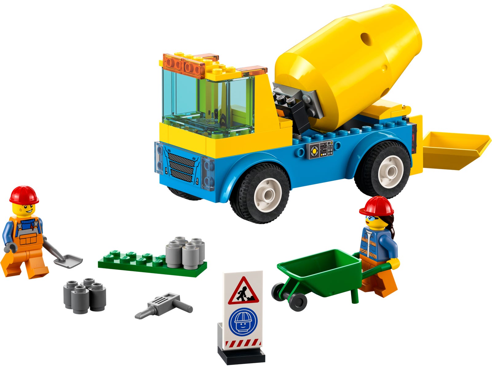 Lego Cement Mixer Truck