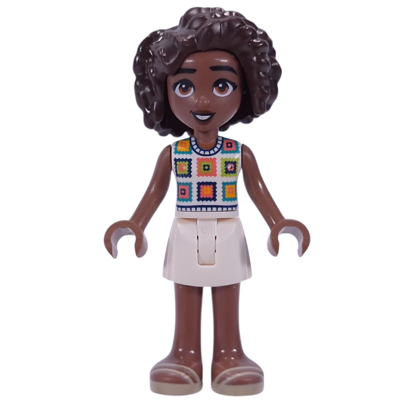Lego Aliya - White Shirt, White Shorts