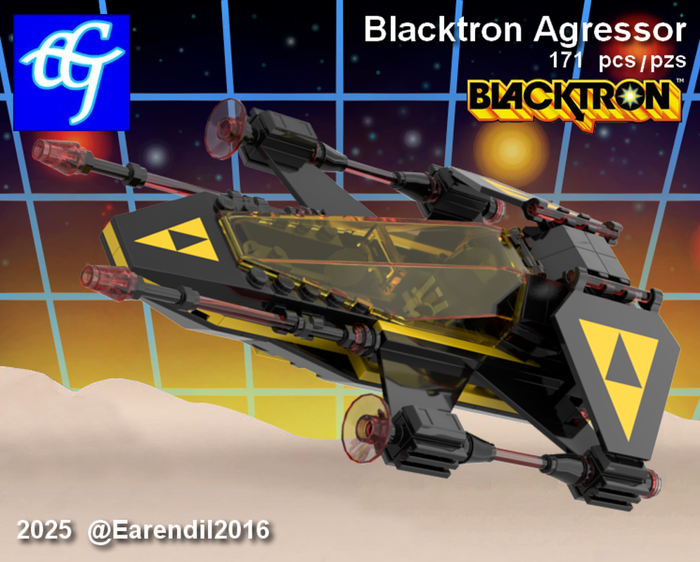 Lego Blacktron Agressor