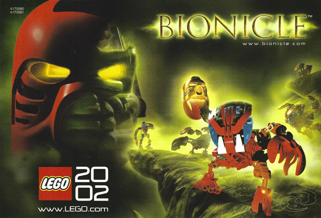 Lego 2002 Medium Americas - Bionicle Cover (4170580/4170581)