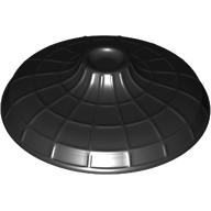 Lego Hat Conical Asian with Raised Center / Black