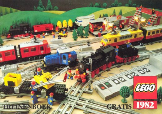 Lego 1982 Medium Train Dutch (93280-NL)