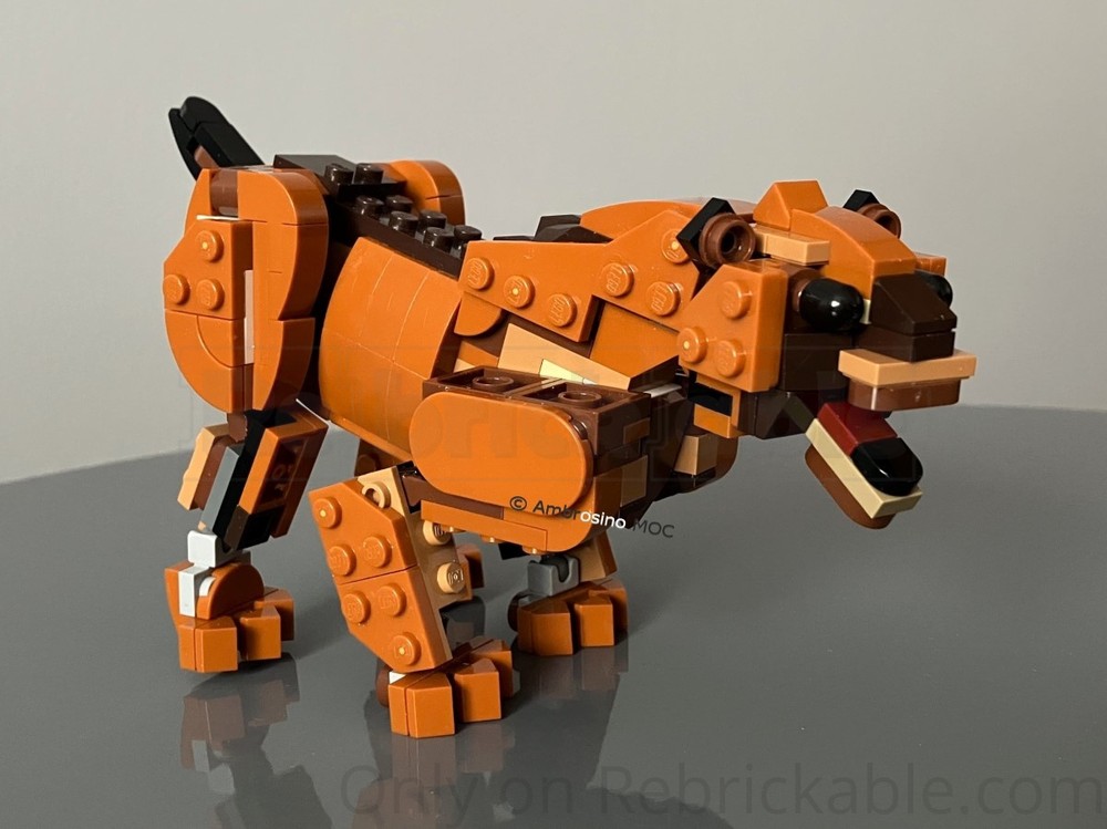 Lego 31154 Homotherium latidens cub