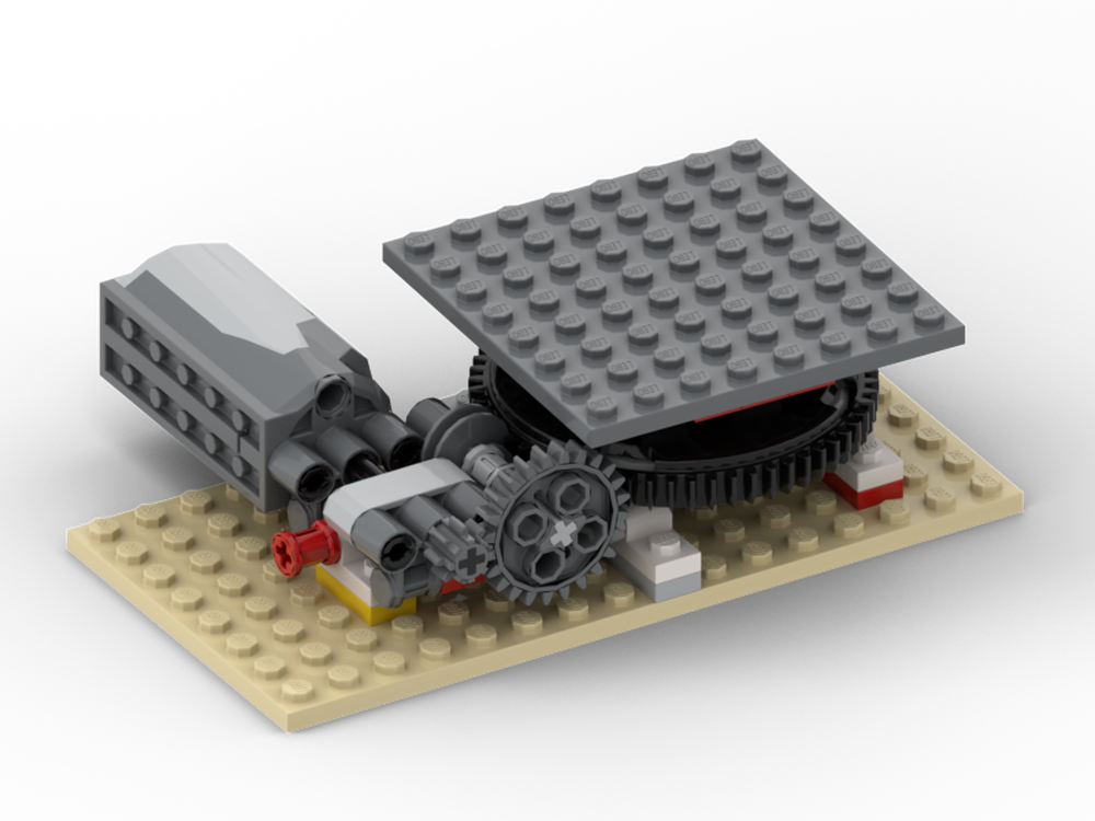 Lego Motorized Turntable