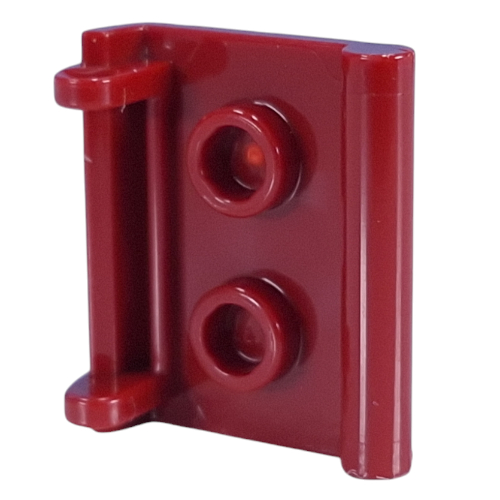 Lego Book Binding with Two Studs / Dark Red