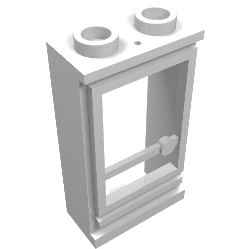 Lego Door 1 x 2 x 3 Left with Hollow Studs, No Glass