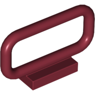 Lego Bar 1 x 4 x 2 / Dark Red