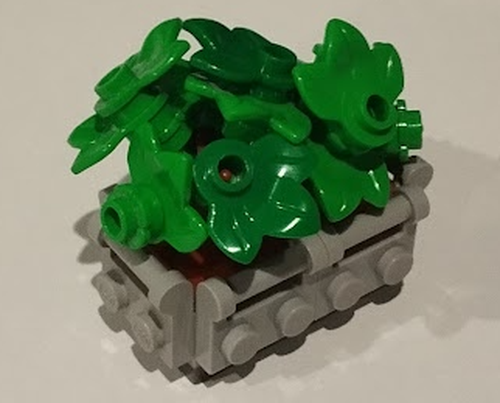 Lego city bush pot