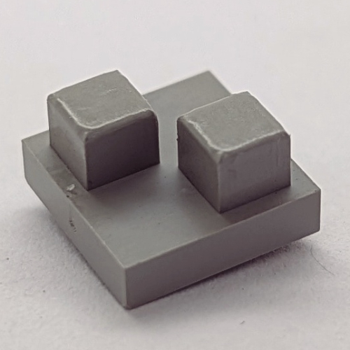 Lego Modulex Line Director 2 x 2 / Modulex White