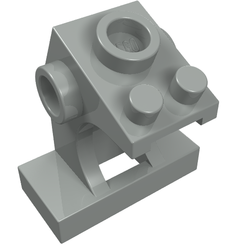 Lego Equipment Control Panel / Light Gray