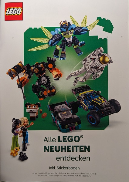 Lego 2024 Alle LEGO Neuheiten Entdecken, Inkl. Stickerbogen (6509634)