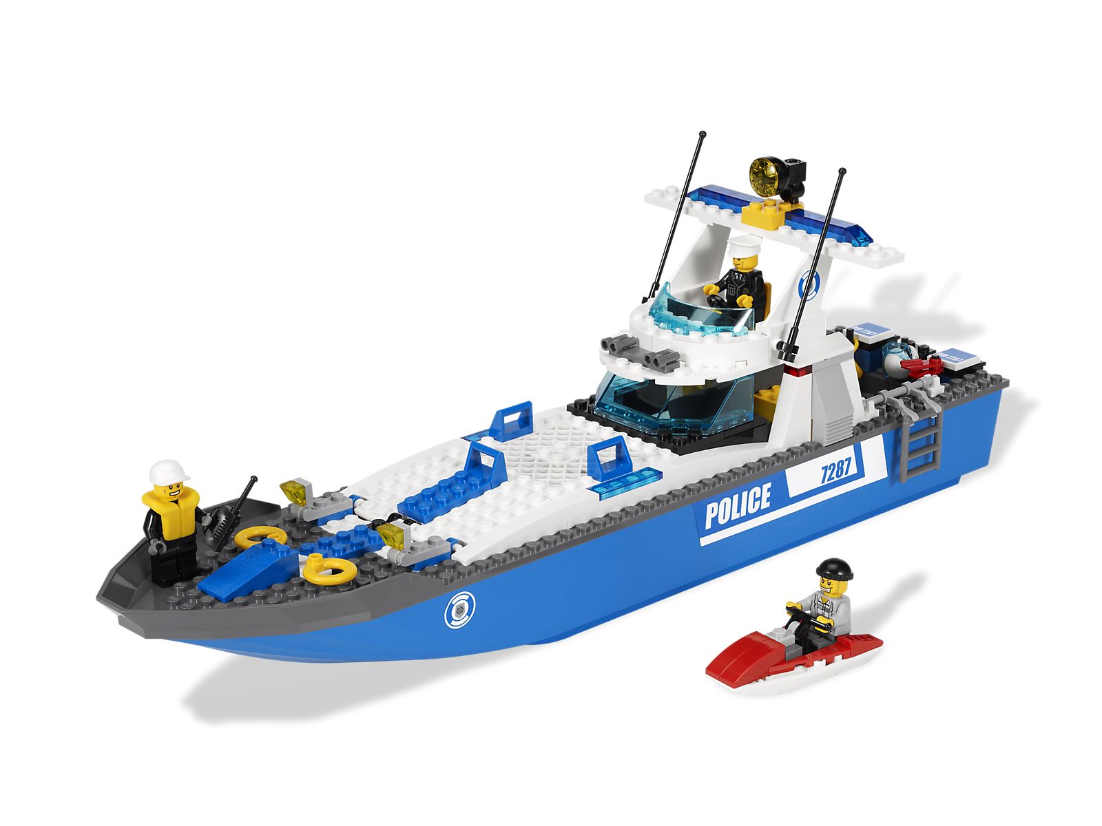 Lego Police Boat
