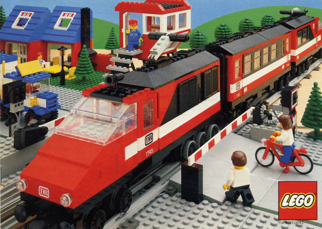 Lego 1986 Medium Train European ((D/A/CH/F/I) 114982/115082)