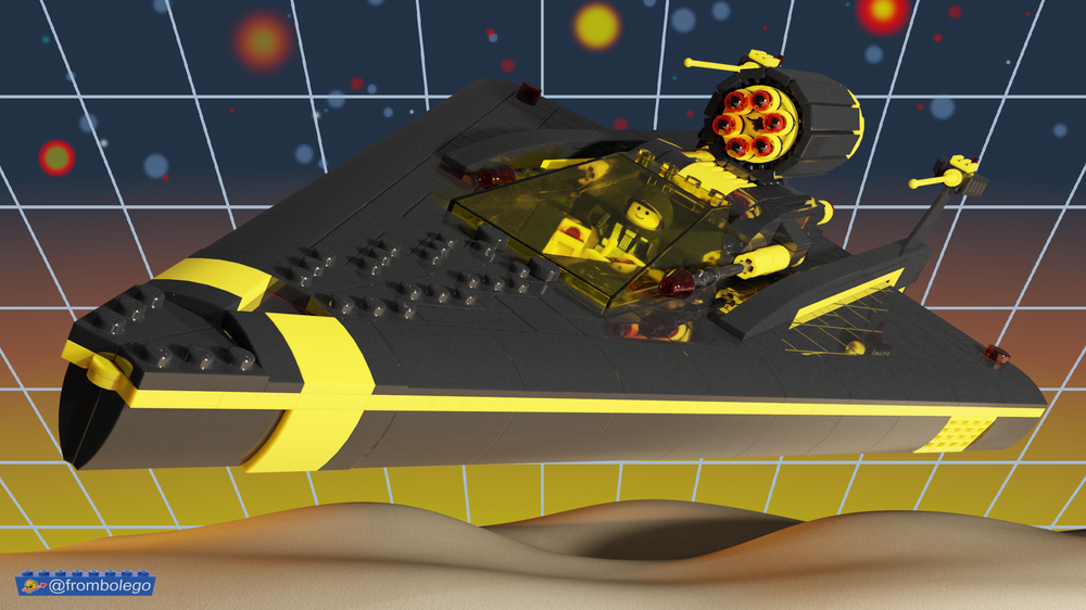 Lego Blacktron Arrow Spaceship