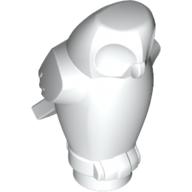 Lego Animal, Bird, Owl Small, Angular Features / White